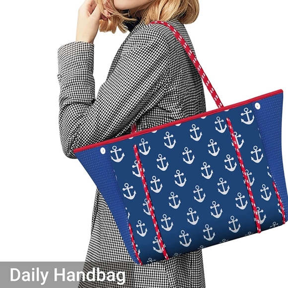 Neoprene large beach bag - Picture 4 of 7